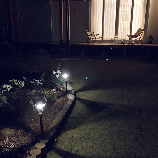 写真付きレビュー タカショー ガーデンライト ソーラーガラスライトs Lgs G01s 屋外 Ledライト 照明 おしゃれ 庭 置物 ランタンの通販商品 口コミ情報 Roomclipショッピング