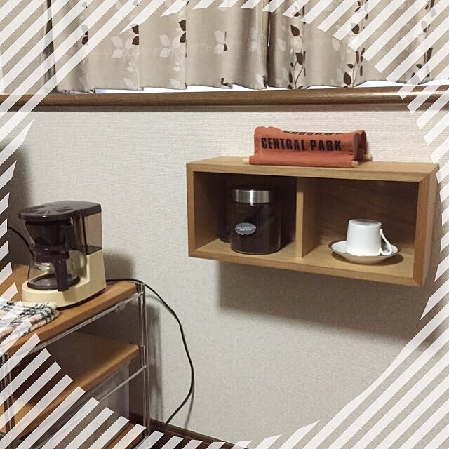 リビング コーヒーフィルター入れ ティファニーで朝食を コーヒータイム 100均のインテリア実例 16 06 22 18 21 26 Roomclip ルームクリップ