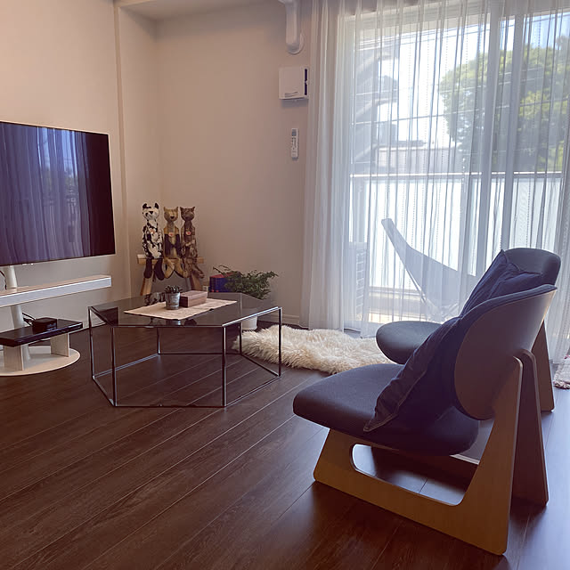 ナカムラ 45V型〜65V型まで対応 テレビスタンド ラージタイプ(ホワイト) EQUALS(イコールズ) WALL INTERIOR TV