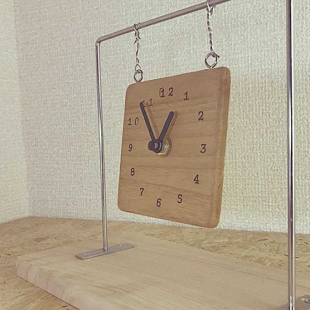 時計diy 100円グッズ Diy リメイク ダイソー 100均 などのインテリア実例 2020 02 04 19 49 52 Roomclip ルームクリップ