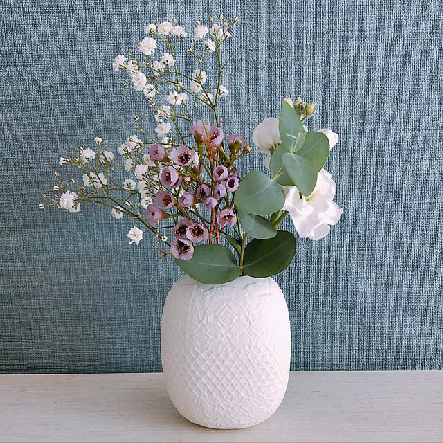 キントー Kinto フラワーベース クチュール S ニット 花瓶 花びん 花器 小さい ニット風 キッチン ダイニング リビング 磁器 一輪挿し インテリア 雑貨 おしゃれ 器 39ショップ のレビュー クチコミとして参考になる投稿1枚