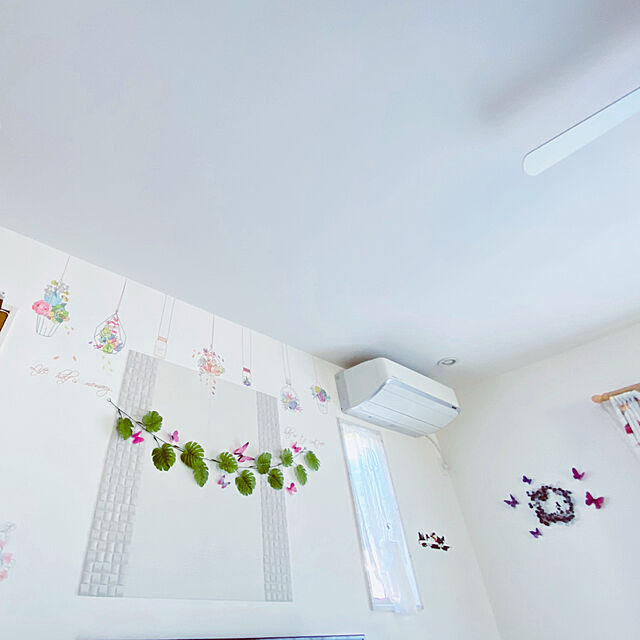かわいらしい蝶の部屋かざり 大きな 蝶 壁紙 立体 3d かわいい