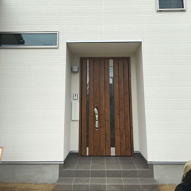 玄関/入り口/リクシルの玄関ドア/アイリッシュパインのインテリア実例 20160717 185348 ｜ RoomClip（ルーム