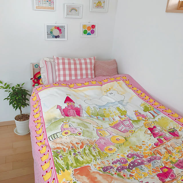 写真付きレビュー Ikea イケア Naturkar 掛け布団カバー 枕カバー 子供用ベッドリネンの通販商品 口コミ情報 Roomclipショッピング