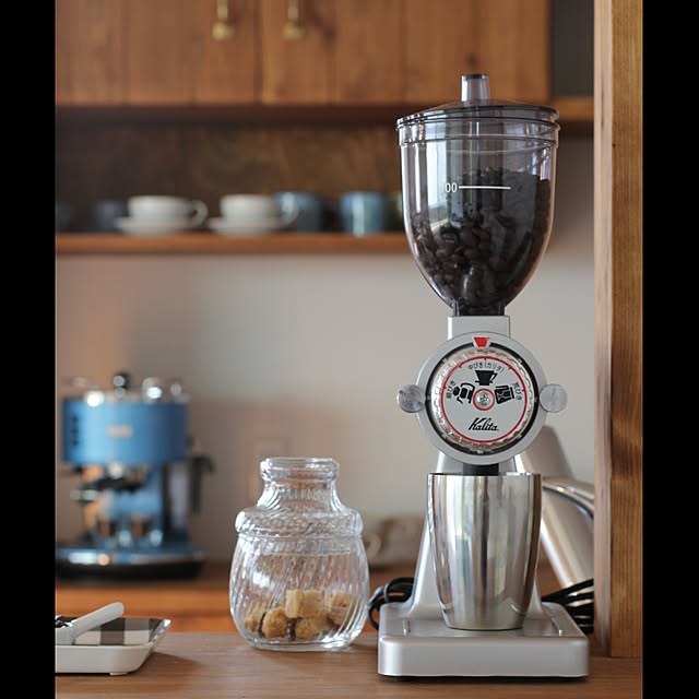 プチプチで】 Kalita ナイスカットミル (シルバー) Qam4r-m46303083212