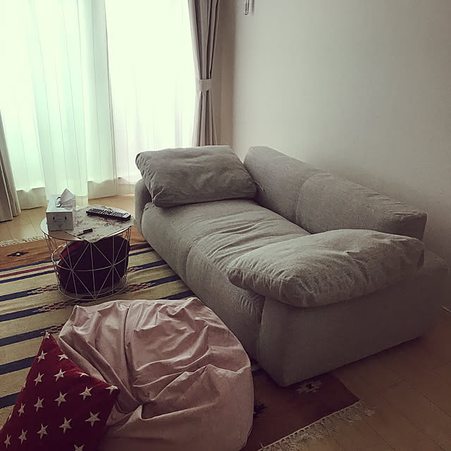 無印良品 体にフィットするソファカバー 緋色 さんごのレビュー 口コミとして参考になる投稿45枚 Roomclip ルームクリップ