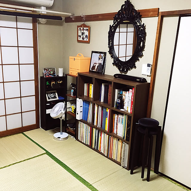 写真付きレビュー レコード 収納 レコード 9マス 収納ボックス レコードラック 間仕切り オープンラック 壁 棚 収納 北欧 カウンター 家具 おしゃれ 106 106cm ホワイト 木製 スクエア 奥行26 約 高さ100 本棚 ファイル Lpレコード Lp収納 ディスプレイ 正方形