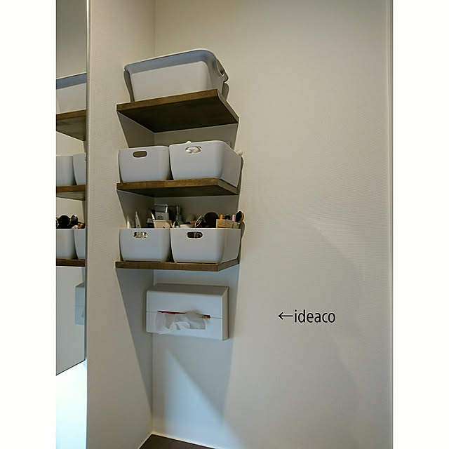 Ideaco イデアコ ティッシュケース ウォール マット ホワイトのレビュー クチコミとして参考になる投稿71枚 Roomclip Item