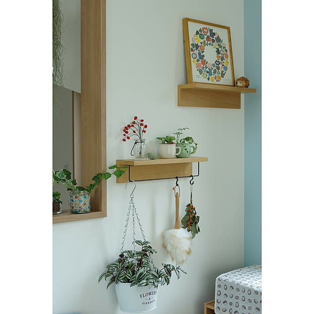 写真付きレビュー ウールダスター S はたき 羊毛ダスター 毛 モップ 木 ハンディモップ おしゃれ の通販商品 口コミ情報 Roomclipショッピング