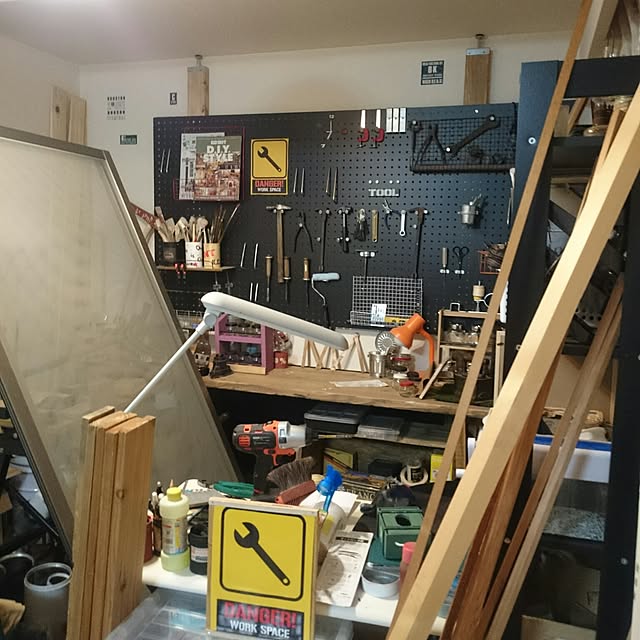 自転車 部屋 diy