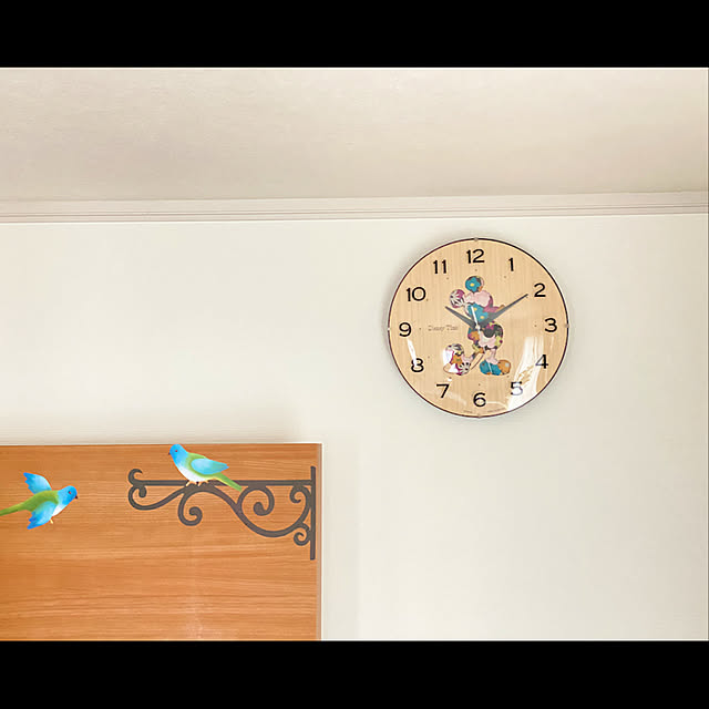 写真付きレビュー セイコークロック セイコー Seiko 掛け時計 壁掛け Fw586b ディズニー ミッキー ミッキー フレンズの通販商品 口コミ情報 Roomclipショッピング