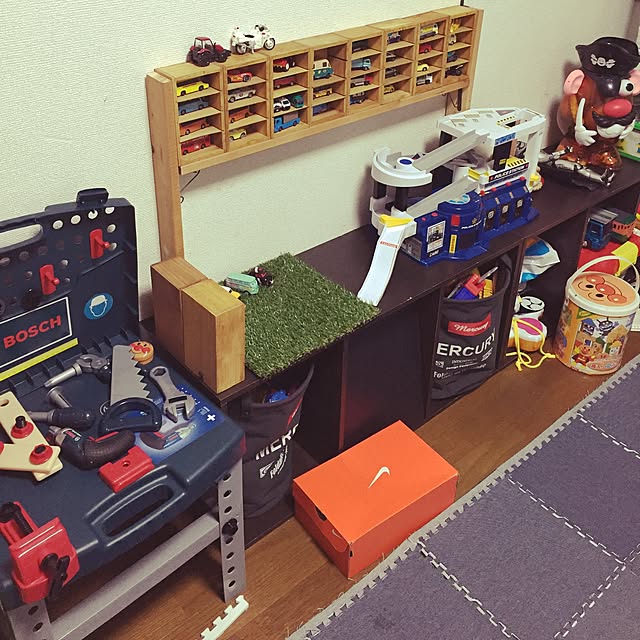 写真付きレビュー Theo Klein クライン社 Bosch ボッシュ ミニワークセンター 工具セット Tool Shop ブルー 並行輸入品の通販商品 口コミ情報 Roomclipショッピング