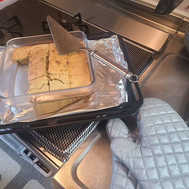 写真付きレビュー 石塚硝子 グラタン皿 スクエア ガラス セラベイク Cera Bake スクエアロースターms プレゼント グラタン皿 大皿 おしゃれ オーブン 耐熱容器 耐熱皿 耐熱ガラス 電子レンジ 食洗機 お菓子作り 焼き菓子 プレゼント アデリアの通販商品 口コミ情報