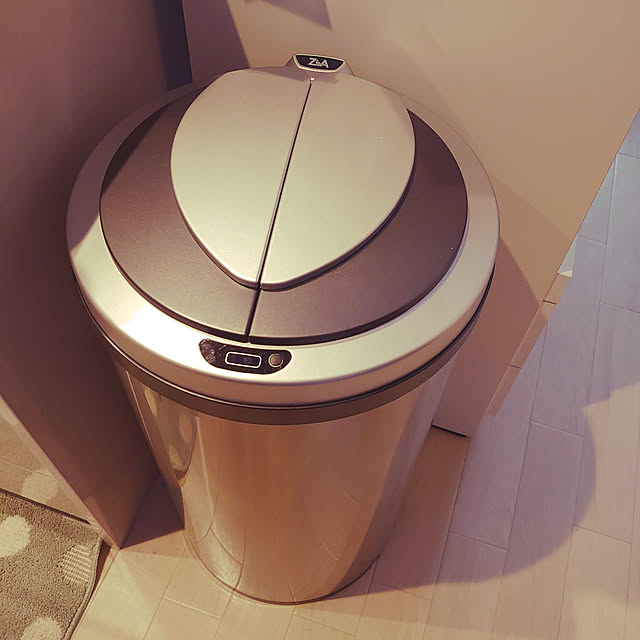 熱販売 ゴミ箱 ジータ ダストボックス 白 ZitA 自動 45L ふた付き おしゃれ - ごみ箱