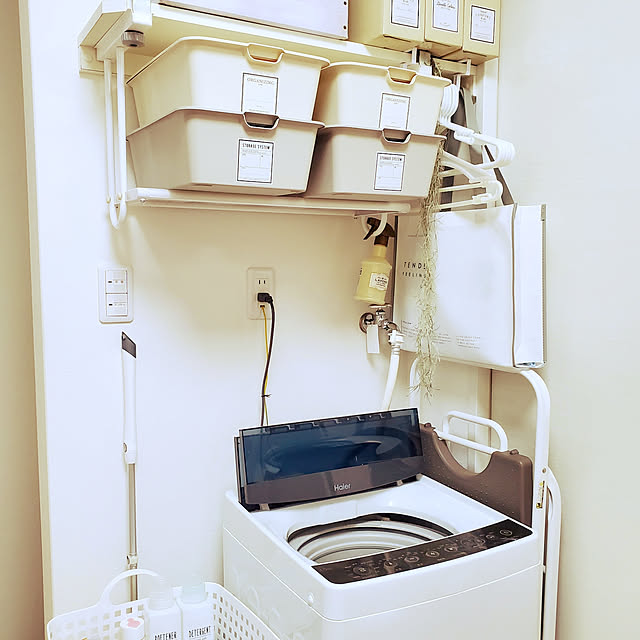 Like It スカンジナビアスタイル ランドリーバスケット 2段 キャスター付き 3点セット ホワイト ワゴン 洗濯かご 洗濯カゴ スリム シンプル おしゃれ 脱衣かご 角型 洗濯物入れ 大容量 四角のレビュー クチコミとして参考になる投稿9枚 Roomclip ルームクリップ