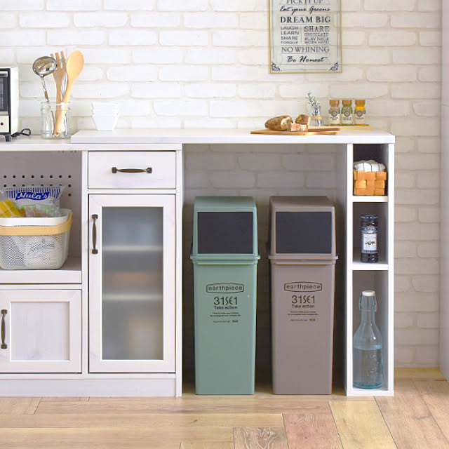 キッチンカウンター ゴミ箱 上 ラック キッチン収納 カウンター下収納 レンジ台 北欧 おしゃれ 収納棚 幅103cm 高さ84cm キッチン 一人暮らし シンプル オンテーブル 単品 キッチン Luffy Fflu85 103op のレビュー クチコミとして参考になる投稿15枚 Roomclip