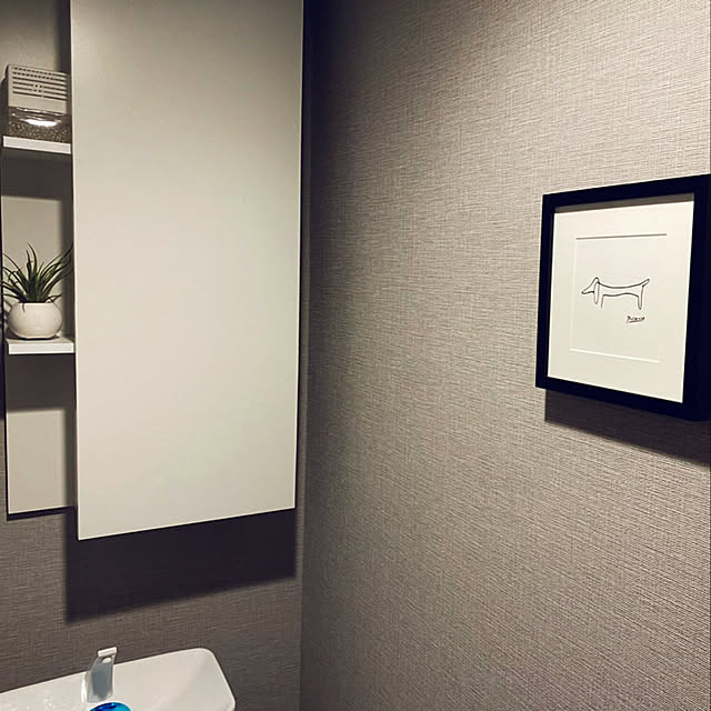 写真付きレビュー Le Chien 犬 Art Collection パブロ ピカソ 絵 Pablo Picasso Line Art おしゃれ ポスター 韓国の通販商品 口コミ情報 Roomclipショッピング