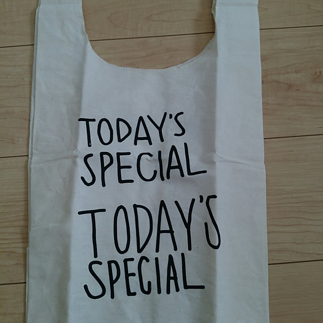 Today S Special トゥデイズスペシャル Marche Bag Todays Special マルシェバッグ アイボリー エコバッグのレビュー クチコミとして参考になる投稿6枚 Roomclip Item