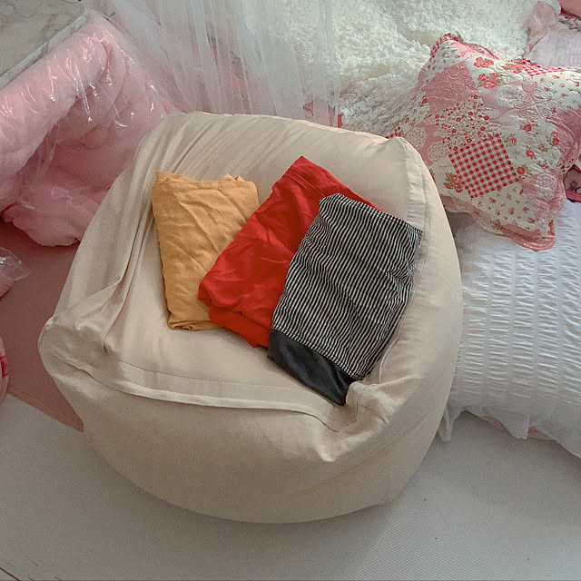 ニトリ ビーズソファカバー 大サイズ専用 ブレンド I のレビュー 口コミとして参考になる投稿4枚