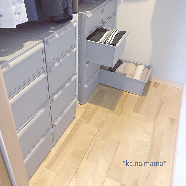 衣装ケース ライクイット クローゼットシステム 衣類収納 おしゃれ 押入れ 奥行50 浅型 クローゼット 小さめ 一人暮らし スモール 小 単品 積み重ね キャビネット タンス カスタム シンプル 引き出しs Like It ホワイト 白 ブラック 黒のレビュー クチコミとして参考に