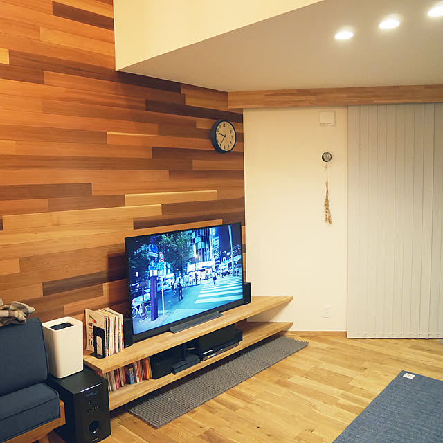 カインズホーム×カーテンレールをピクチャーレールにのまとめページ RoomClip (ルームクリップ)