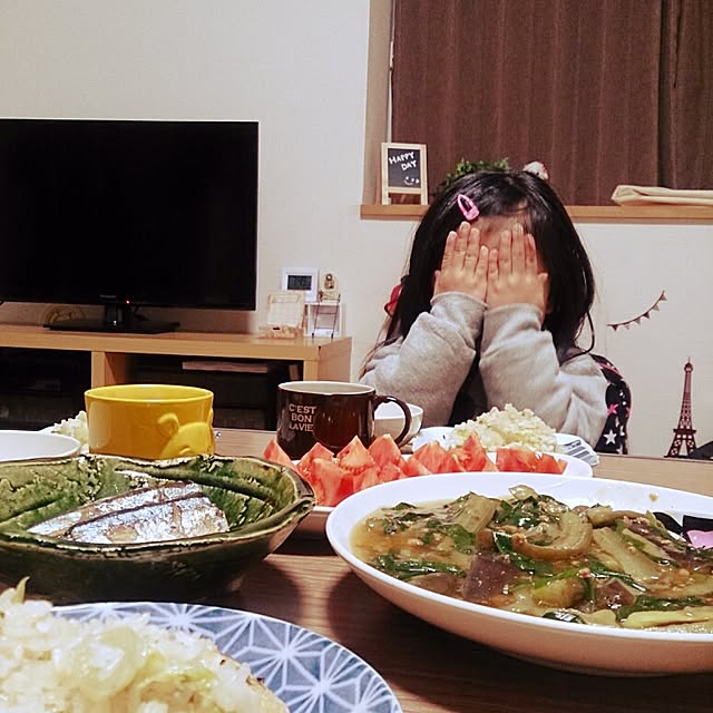 机 ご飯ですよー 夜ご飯 インテリアじゃないけど 手抜きが口癖 などのインテリア実例 15 03 11 19 58 10 Roomclip ルームクリップ 机 ご飯ですよー 夜ご飯 インテリアじゃないけど 手抜きが口癖 などのインテリア実例 15 03 11 19 58 10 Roomclip ルームクリップ