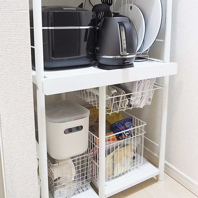 ニトリ レンジラック ファシール Re60 Wh のレビュー 口コミとして参考になる投稿3枚 Roomclip ルームクリップ ニトリ レンジラック ファシール Re60 Wh のレビュー 口コミとして参考になる投稿3枚 Roomclip ルームクリップ