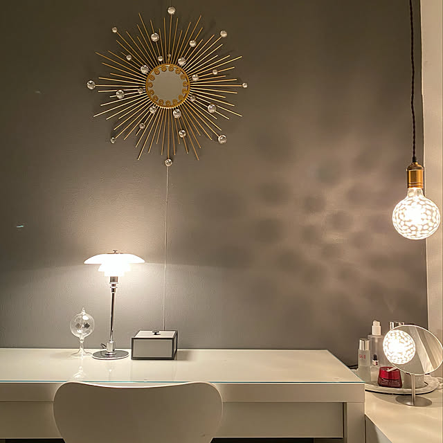 写真付きレビュー Bp Makeup Mirror Ss Blue Print メイクアップミラー テーブルミラー 鏡 ステンレス の通販商品 口コミ情報 Roomclipショッピング