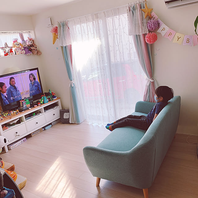 一体型 カーテン おしゃれ 安い 透かし彫り オーダー グラデーション 姫系 子供部屋 女の子 星柄 レースセット 送料無料のレビュー クチコミとして参考になる投稿4枚