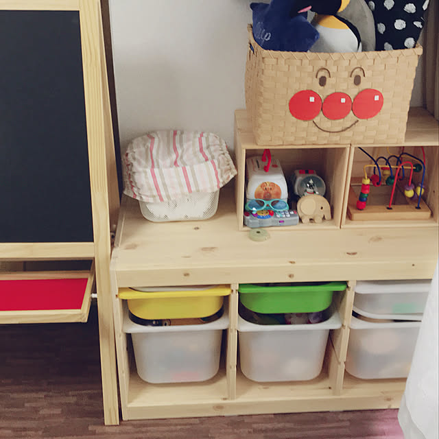 Ikea Trofast 収納ボックス 42x30x23cm イケア トロファスト おもちゃ 収納 ボックス 子ども用 お片づけ コンビネーション Duktig ボックス Smtb Ms のレビュー クチコミとして参考になる投稿枚 Roomclip Item