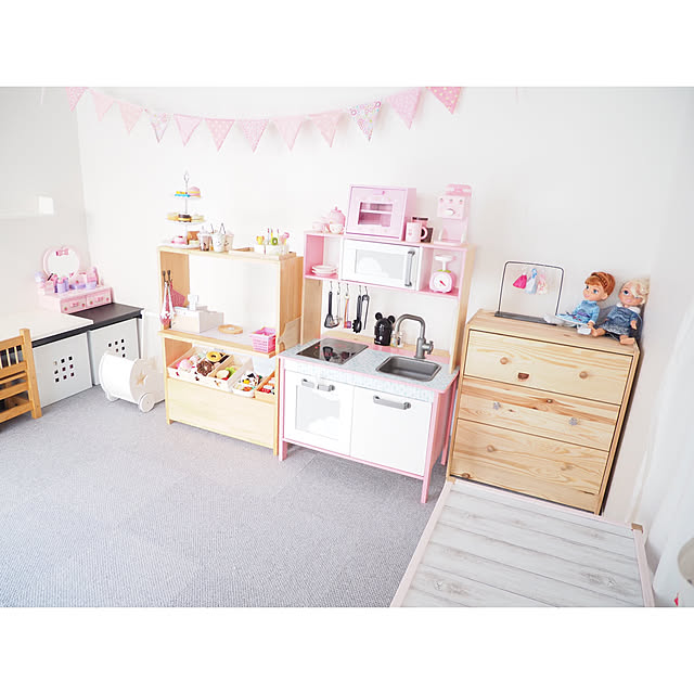 Ikea イケア チェスト 引き出し 3 パイン材 62x70cm Z Rast ラスト インテリア 収納家具 タンス おしゃれ シンプル 北欧 かわいいのレビュー クチコミとして参考になる投稿7枚