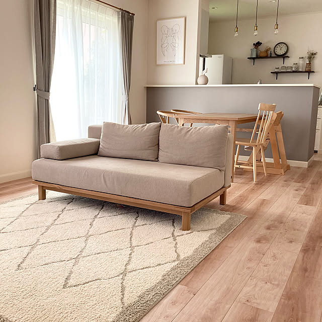 Sieve Rect Unit Sofa Wide レクトユニット ソファ ワイド 送料無料 1年保証 ソファー ソファーベッド 2人掛け 2p 木製 北欧 ナチュラル モダン おしゃれ おすすめのレビュー クチコミとして参考になる投稿11枚