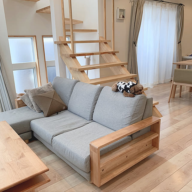 ソファ ソファー 3人掛け 北欧 おしゃれ カウチソファ L字 三人掛け シェーズロングソファ ポワール Ye ファブリック イエロー 配送員設置 のレビュー クチコミとして参考になる投稿9枚 Roomclipショッピング