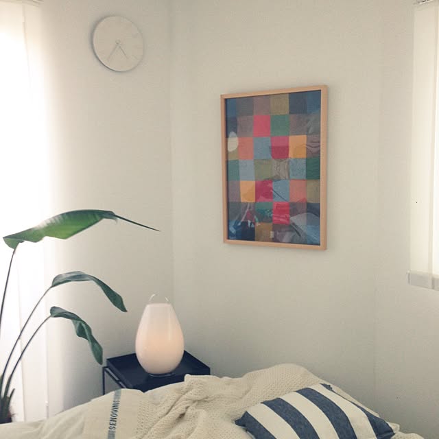 0 プラスマイナスゼロ ウォールクロックx0 ホワイト のレビュー クチコミとして参考になる投稿8枚 Roomclip ルームクリップ