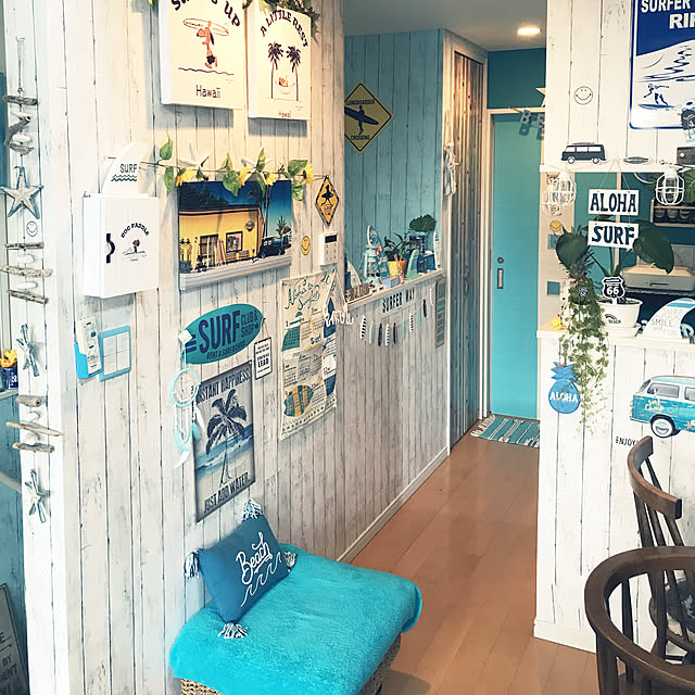 ハワイアン雑貨 インテリア ハワイアン 雑貨 フラハワイ ハワイアン スモール ウッドピクチャー Surf Sea ハワイアン雑貨 ハワイ お土産 ハワイアン インテリアのレビュー クチコミとして参考になる投稿8枚 Roomclip Item