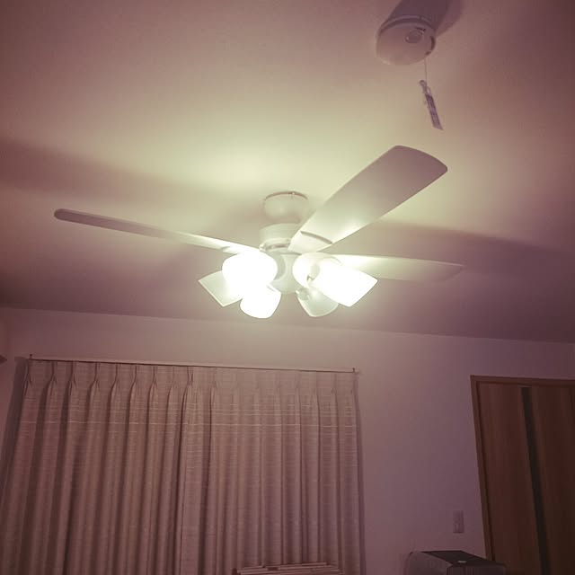 Daiko 大光電機 薄型 軽量 Led シーリングファンライト ホワイト白色 As 3kjのレビュー クチコミとして参考になる投稿11枚 Roomclip ルームクリップ