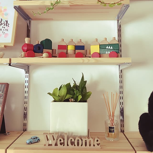 積み木 ワニさんの汽車積み木 木のおもちゃ エドインター 木のおもちゃ 知育玩具 知育 おもちゃ 木製 木 ランキング おすすめ 人気 玩具 1歳 2歳 積み木 積木 つみきのレビュー クチコミとして参考になる投稿3枚 Roomclip ルームクリップ