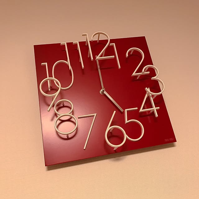 Idea Label イデアレーベル 壁掛け時計 Lcw080 アラビックダンスウォールクロック 時計 壁掛け 掛け時計 ウォールクロック おしゃれ デザイン 子供 ギフト 引っ越し 新生活 結婚 祝い 送料無料 10倍 プレゼントのレビュー クチコミとして参考になる投稿1枚 Roomclip