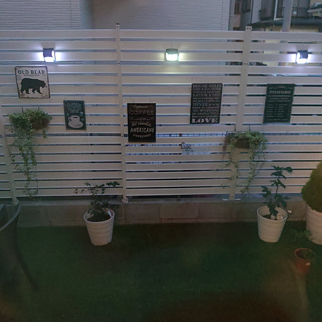 アルミボーダーフェンス 幅1高さ180 Kabf 1218 フェンス 目隠しフェンス アルミ ルーバー 衝立 屋外 固定金具 おしゃれ 山善 Yamazen ガーデンマスター 送料無料 のレビュー クチコミとして参考になる投稿2枚 Roomclip ルームクリップ