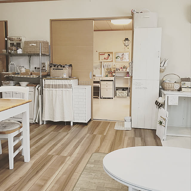 リビング パン屋さんになりたい インスタ Yukarin 1003 店舗兼住宅 木 白が好き などのインテリア実例 18 06 04 11 53 47 Roomclip ルームクリップ