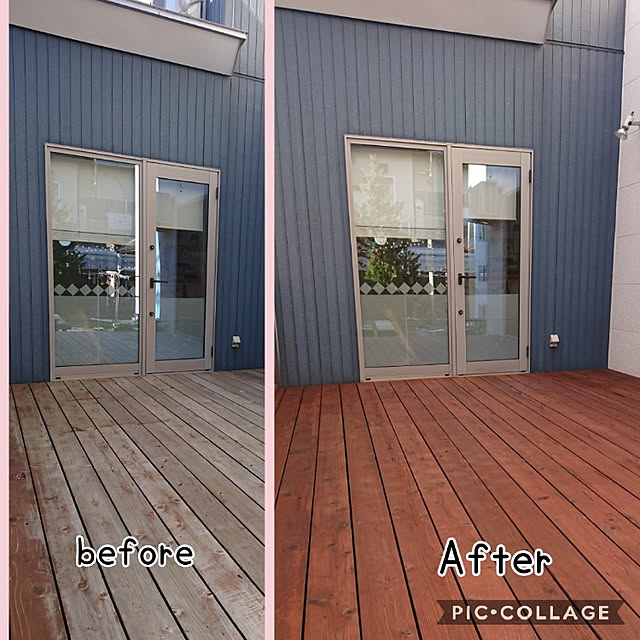 吉田製油所 屋外用木材保護塗料 スーパーウッドステイン マホガニ 16l 送料無料 のレビュー 口コミとして参考になる投稿1枚