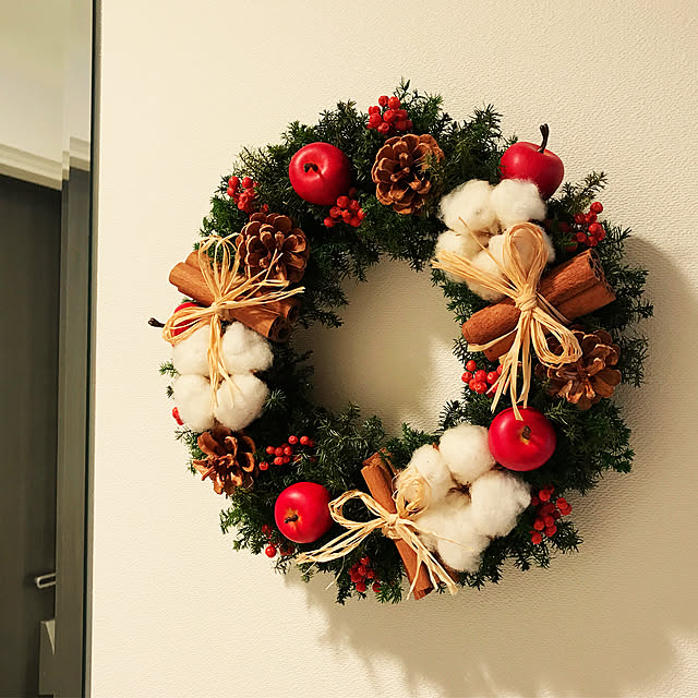 4 222個完売 クリスマスリース レギュラー サイズ 25cm 15時迄のご注文であす楽 送料無料 玄関 北欧 材料 おしゃれ ナチュラル ホワイト 特大 コットン プレゼント ナチュラル リース クリスマスギフト 店舗 装飾 ディスプレイ 飾り付け 有料バッグ リースm対応 の