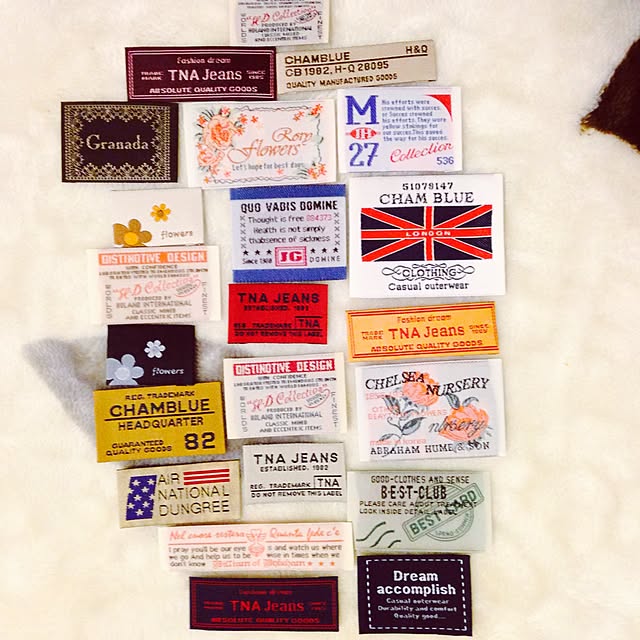 イングリッシュ ポップ タグ 福袋 23枚 ハンドメイド用 ゆうパケット送料無料 刺繍タグ 刺繍 刺しゅう ロゴ Big 英字 かっこいい おしゃれ テープ タグテープ フレンチタグ ワッペン ラベル 小物 雑貨 手芸 手作り ハンドメイド のレビュー クチコミとして参考に