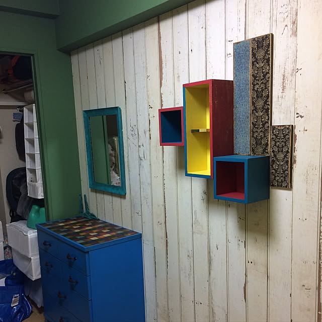 Scrapwood Wallpaper スクラップウッドウォールペーパー Phe 08のレビュー クチコミとして参考になる投稿13枚 Roomclip ルームクリップ