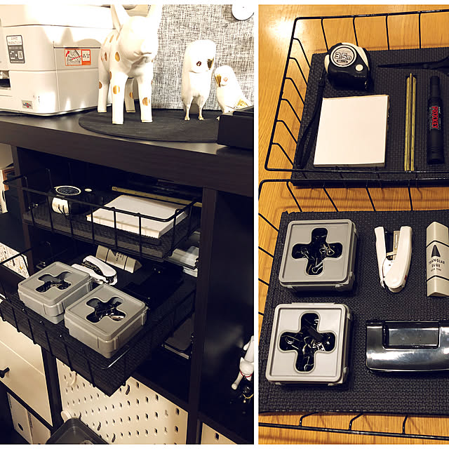 Ikea イケア 通販 Kallax カラックス ガラス製棚板 2 ピース A のレビュー クチコミとして参考になる投稿1枚 Roomclip ルームクリップ
