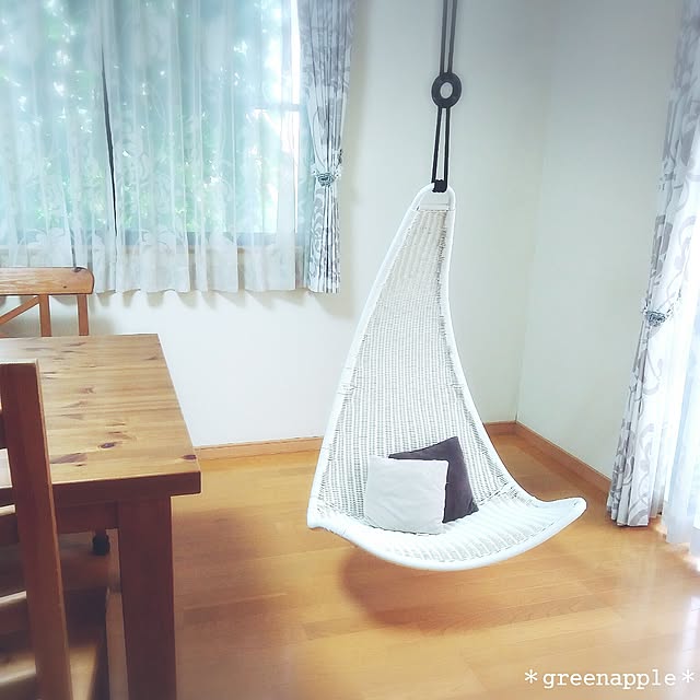 写真付きレビュー】イケア IKEA PS SVINGA 子供用ハンギングシート 販促大王 <送料込み・匿名>IKEA PS SVINGA ハンギングシート ホワイト その他