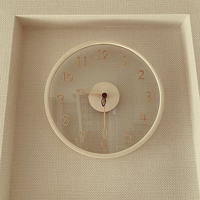 バナナ工房 時計 Banana 正規販売店 300 Glass Tree Wood Interior Noiseless Wall Clock ガラス ツリー ウッド インテリア ノイズレス壁時計 Brown ブラウン Ivory アイボリー 韓国雑貨 Accのレビュー クチコミとして参考になる投稿2枚