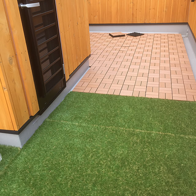 高級感 ウッドパネル ウッドデッキ 1枚売り 天然木ウッドパネル ベランダタイル ジョイントタイル Diy テラス フロアデッキ Supplystudies Com