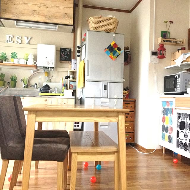 キッチン/3coios/IKEA/マリメッコ/団地...などのインテリア実例 - 2014-03-10 17:11:51