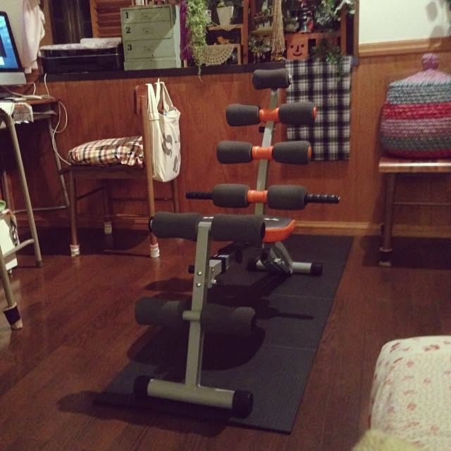 Rc千葉支部 ワンダーコア 倒れるだけで腹筋ワンダーコアーのインテリア実例 14 08 31 21 29 12 Roomclip ルームクリップ